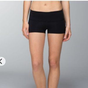 lululemon Boogie Short *Full-Lux - blk, sz 8